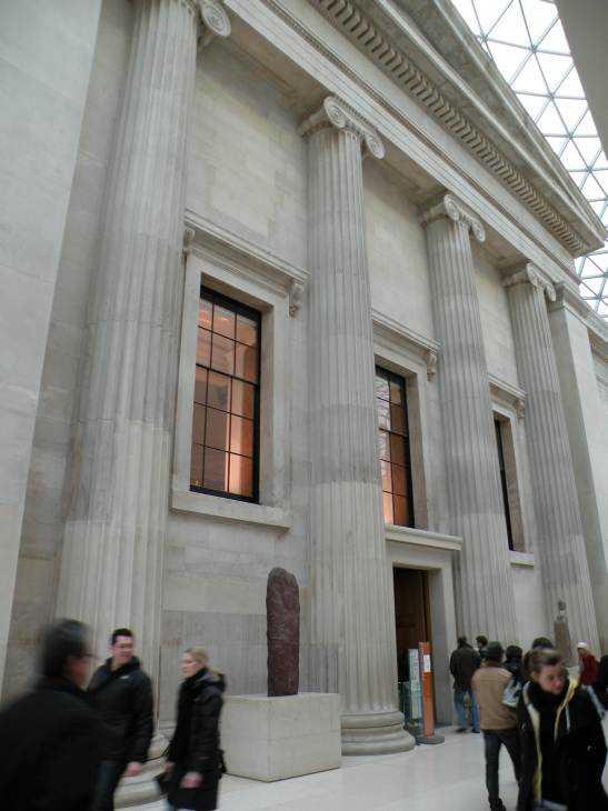  colonnes doriques du British Museum